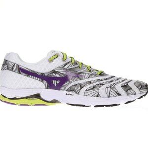 Mizuno Wave Sayonara Womens Running Shoes Size 8.5 US 6 UK Sneakers White Lime
